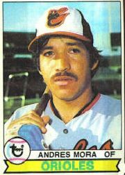 1979 Topps Baseball Cards      287     Andres Mora